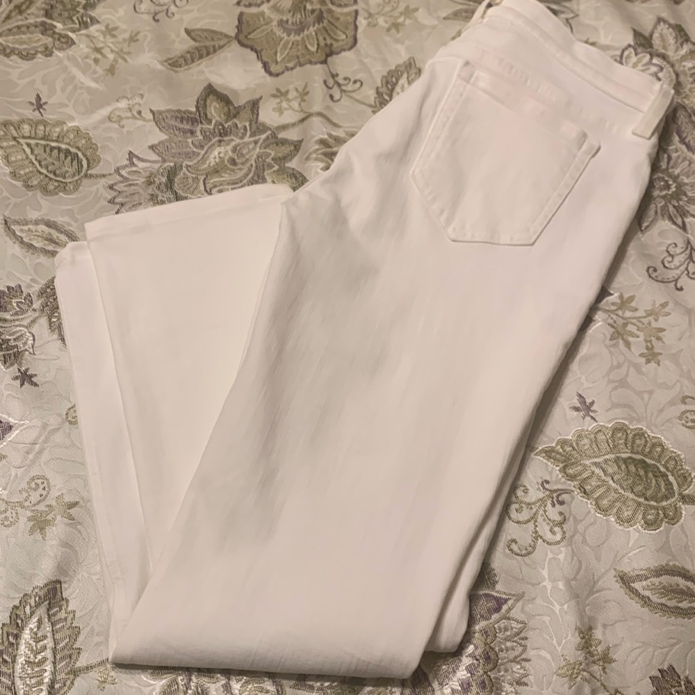 NWOT J.Crew Reid women’s toothpick jeans in white
